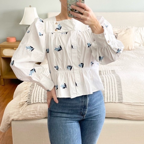 Ciao Lucia Tops - Ciao Lucia Allegra Top Cornflower